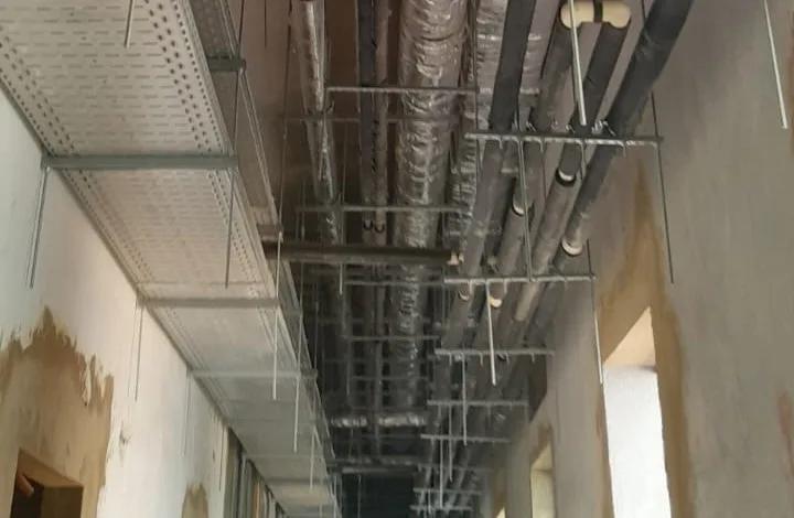 Réseaux techniques (MEP) sur chantier
